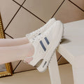 plus size white sneakers for women, 2025 spring new collection, mesh lightweight soft sole athletic shoes, women's breathable shoes