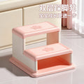 Children's second-order footstool, baby wash footstool, toddler hand washing step stool, child bathroom footstool
