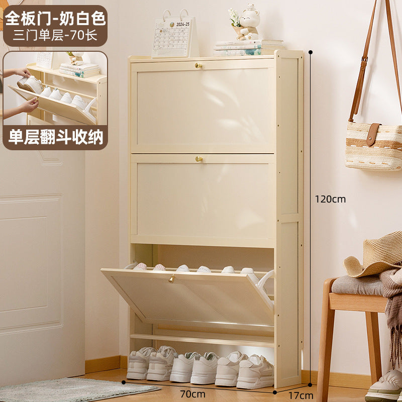 Simple shoe rack household door multi-layer with door dust-proof entry shoe rack shoe cabinet high vertical integrated storage rack