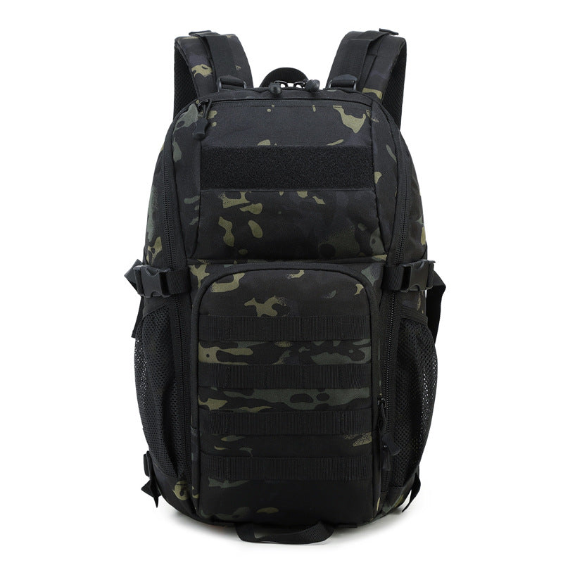 popular outdoor tactical hiking backpack military fan mountaineering bag multi-functional large capacity straight batch backpack