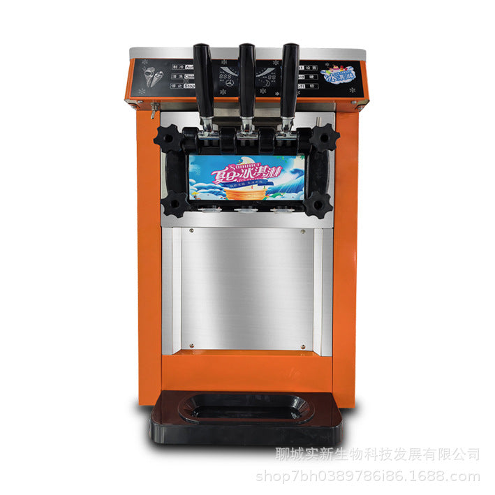 Commercial desktop soft ice cream machine - mobile, fully automatic, smart ice cream & popsicle maker - direct from the manufacturer