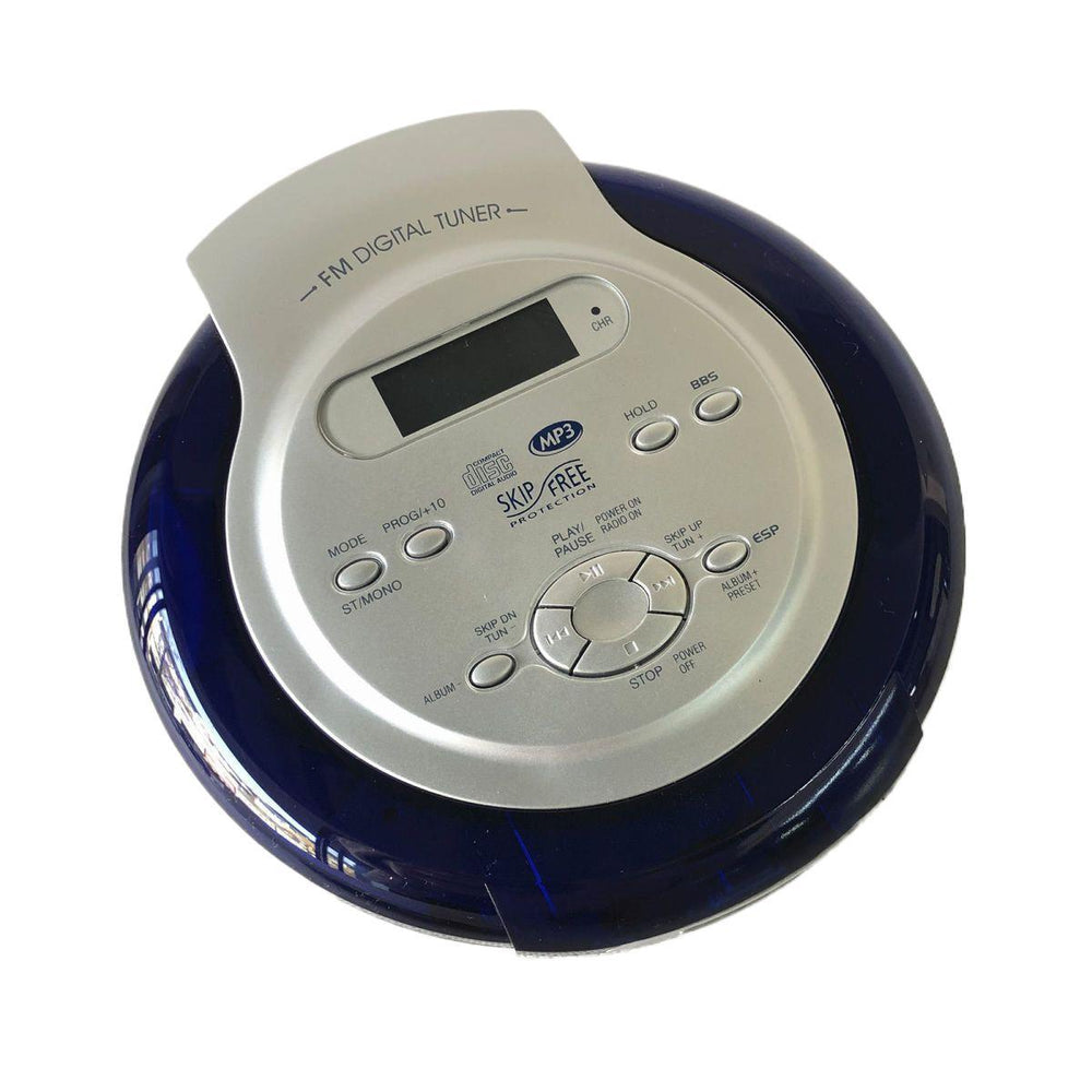 Brand new audiophase portable cd player - supports english cds