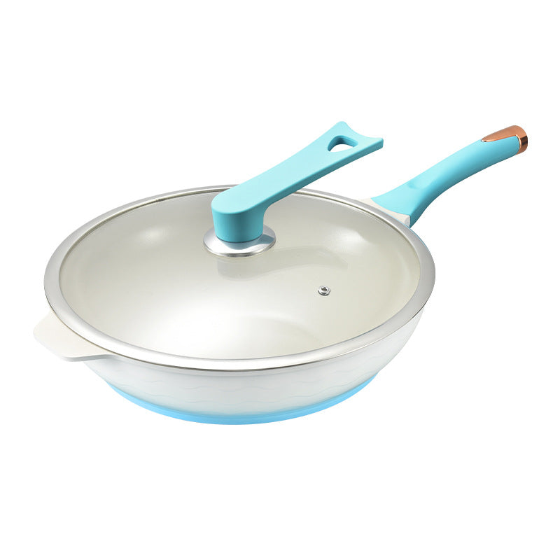 Household medical stone non-stick pan cooking pot kitchen pan pot cooking pot induction cooker neutral pot wholesale