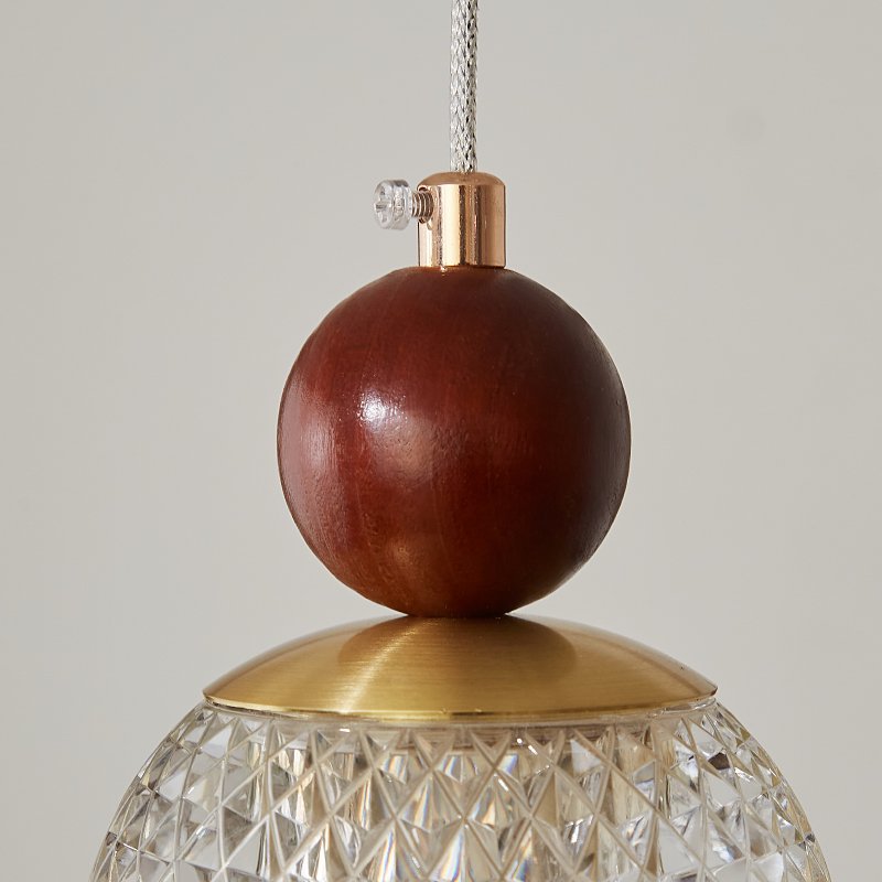 Aisle ceiling light All copper glass French retro entrance entrance Personality warm Internet celebrity cloakroom balcony lighting