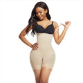 hot-selling fashionhigh waist breathable body shapewear suspender style side zipper one-piece shapewear to tighten the abdomen and lift the buttocks