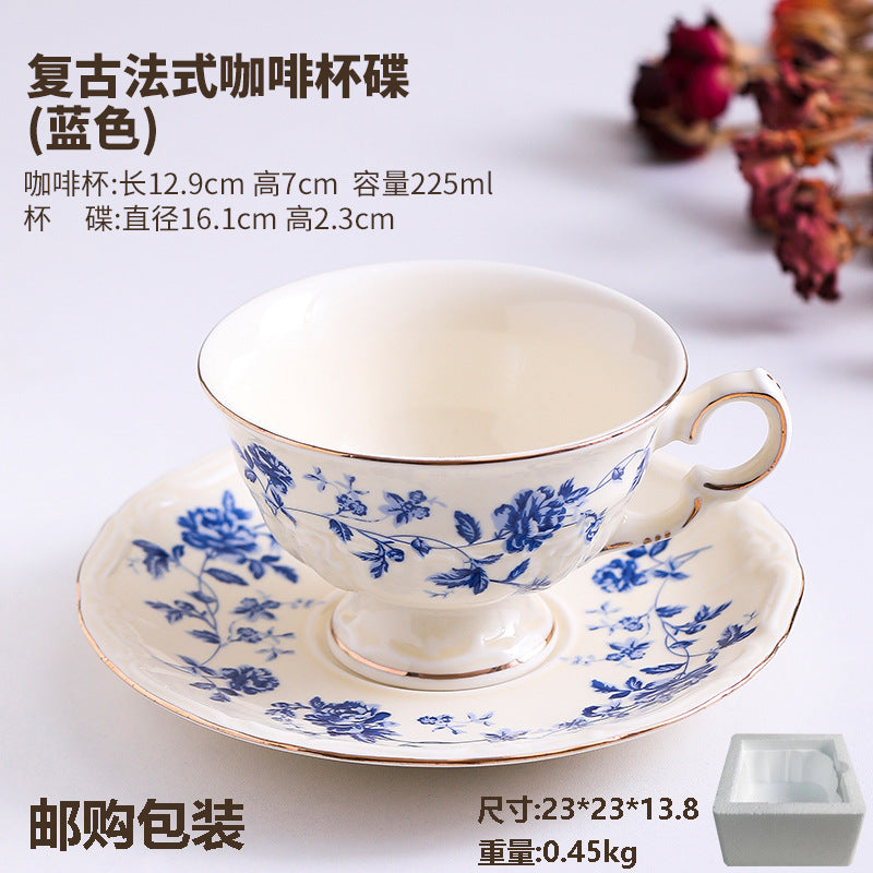French-inspired, minimalist luxury afternoon tea milk mug, perfect for the office. classic retro ceramic teacup with a regal, courtly aesthetic