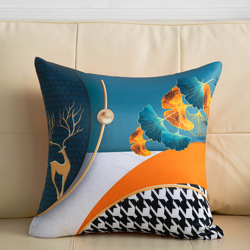 Pillow customization, customized pillowcase logo printing, gift cushion cross-border pillow customization