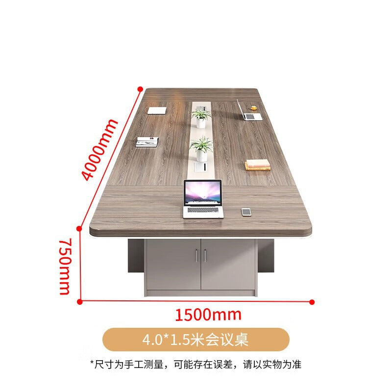 Saint li large conference table bench table negotiation room modern casual rectangular training table