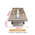 Saint li large conference table bench table negotiation room modern casual rectangular training table