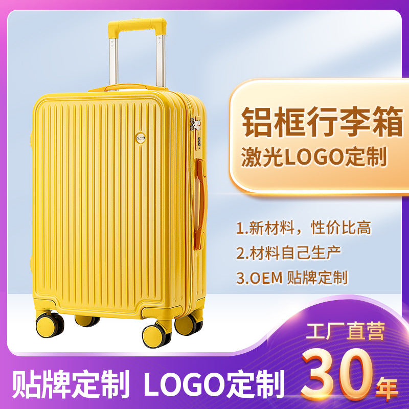 Guangludi suitcase universal wheel 24 strong and durable lightweight suitcase 26   tie rod password box