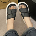 Fashion sandals and slippers for women outwearsummernew arrivalpopulark-stylecasualeasiest for matchplaidnon-slip beach flip-flops for women