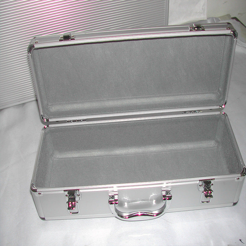 Customized aluminum alloy suitcase Portable hardware toolbox Shockproof password box Aluminum box Multifunctional suitcase