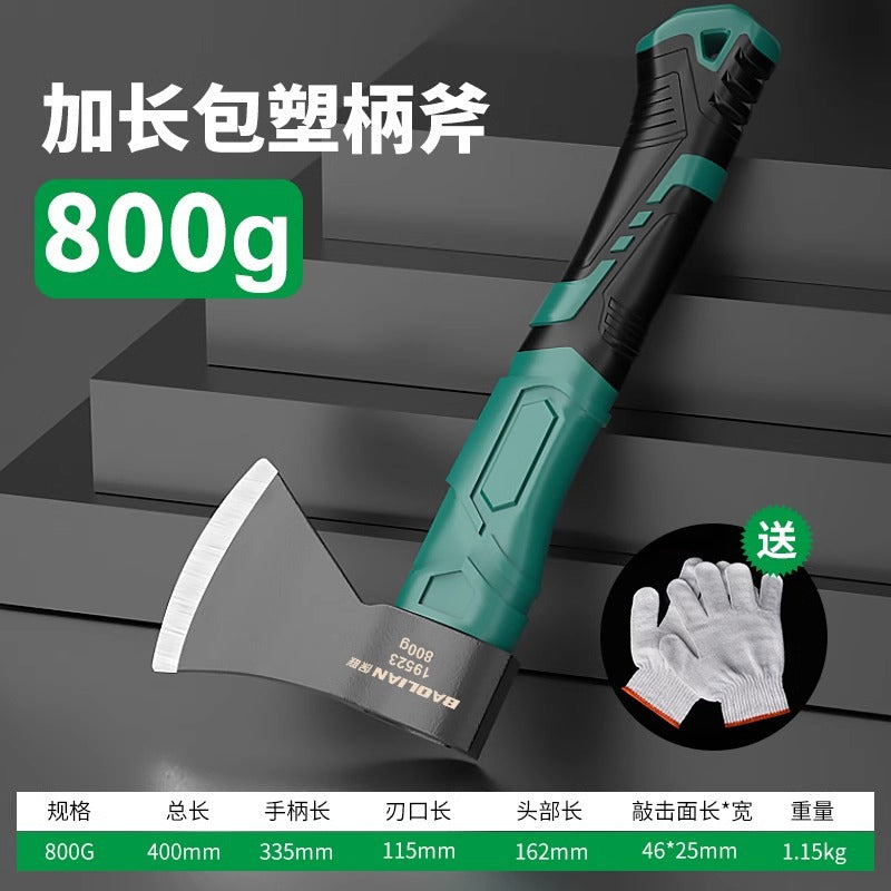 Baolian ax wood splitting artifact woodworking ax outdoor camping tree cutting lumber for home chopping bones hand ax mountain ax
