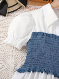new arrivalsummer children's clothing fashionfashiongirl tops + loose pants two-piece suit youth