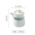 Vintage chic, high-style kitchenware: japanese ceramic soy sauce dispenser, vinegar dispenser, oil dispenser for home, restaurant, and hotel use