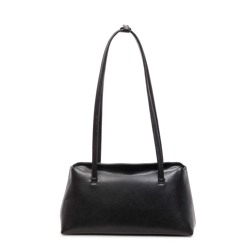 Korean style minimalist luxury shoulder bag - 2025 winter versatile underarm bag - large capacity work & commute bag
