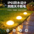 Solar outdoor lights, underground lights, popular small courtyard layout, courtyard landscaping layout, house garden floor lights, lawn lights