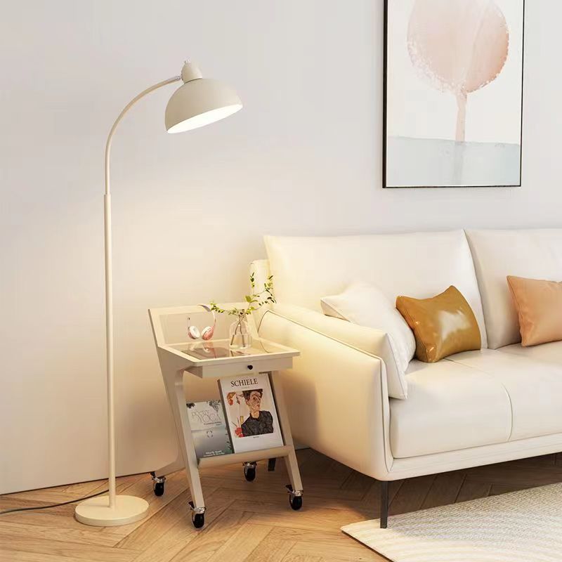 Floor lamp living room cream style coffee table sofa side decoration floor eye protection lamp bedroom bedside desk next to popular lamp