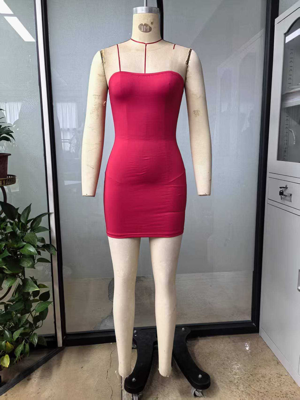 bodycon dress: romantic, elegant, solid color, strapless mini bodycon dress for women