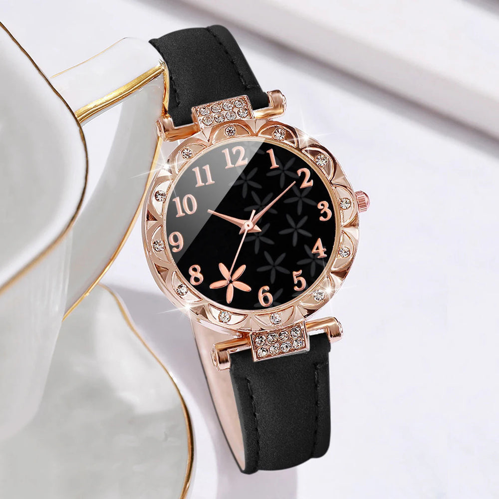 duoduo popular starfish dial women's quartz watch xiyin belt watch women's source manufacturer wholesale and delivery