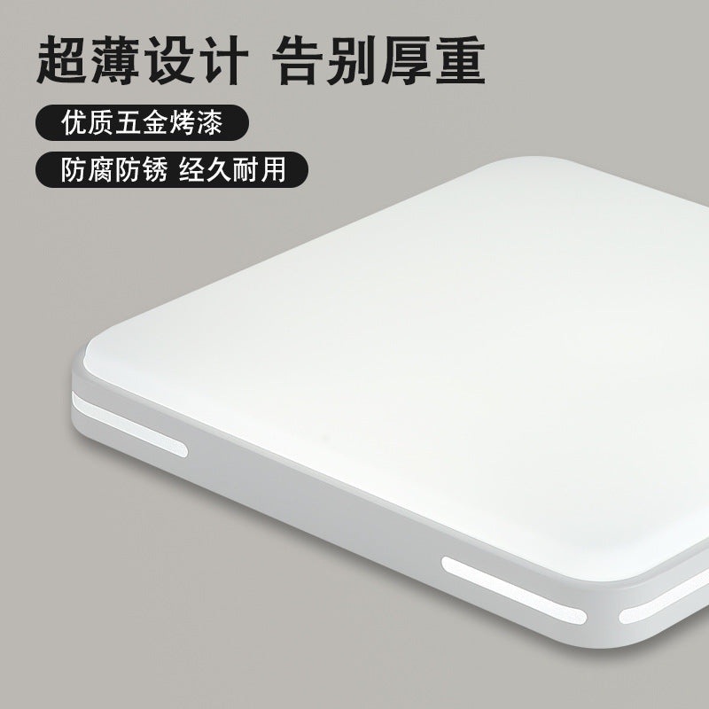 Wholesale manufacturers custom led ultra-thin ceiling light modern simple bedroom light balcony corridor Zhongshan home improvement lighting