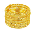 Gold plated bangle ethiopian women's luxury sparkling bracelet middle eastern wedding dubai bridal party gift
