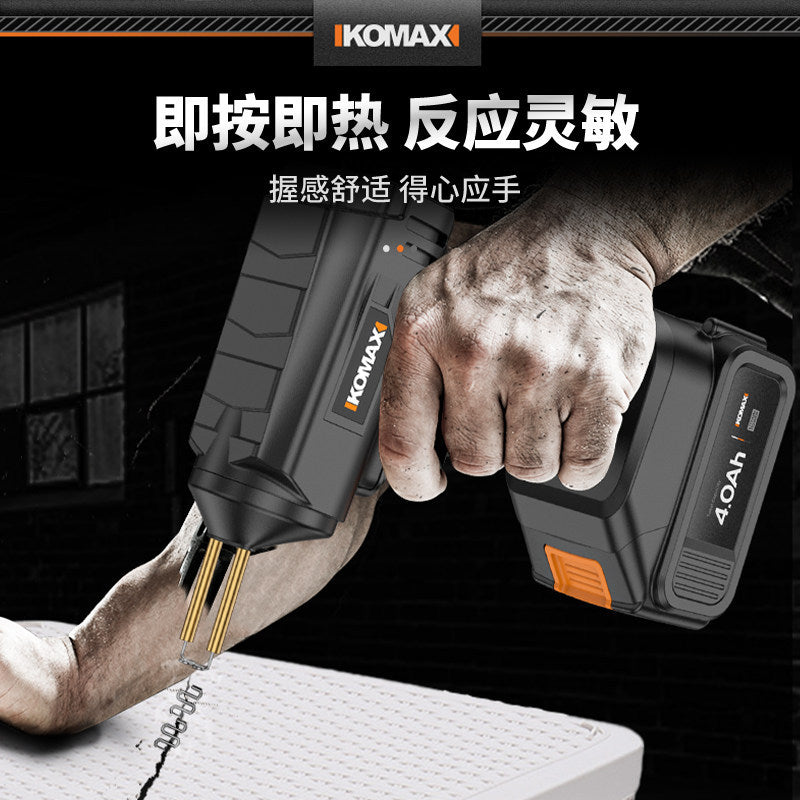 High-power reflow welding gun for automotive bumper plastic crack repair - hot melt welder/plastic welding machine