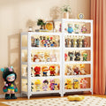 Figure display cabinet glass display cabinet model display rack steel storage cabinet for home dustproof collection storage cabinet