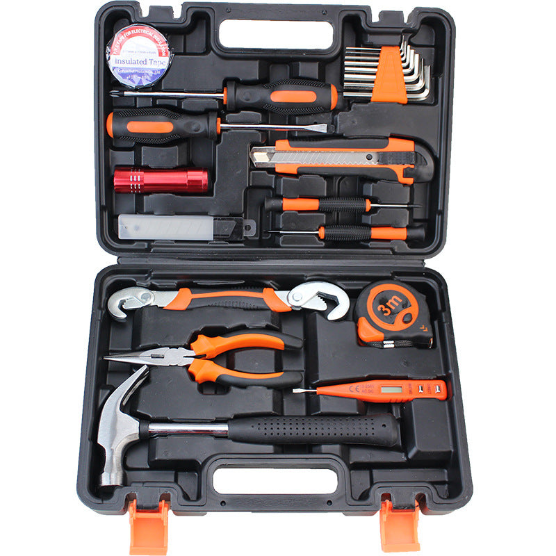 M size medium comprehensive combination toolbox Car emergency tool set Household carbon steel hardware tools 30 series
