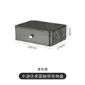 Cosmetic organizer - desktop dustproof premium vanity table makeup & lipstick acrylic drawer storage rack