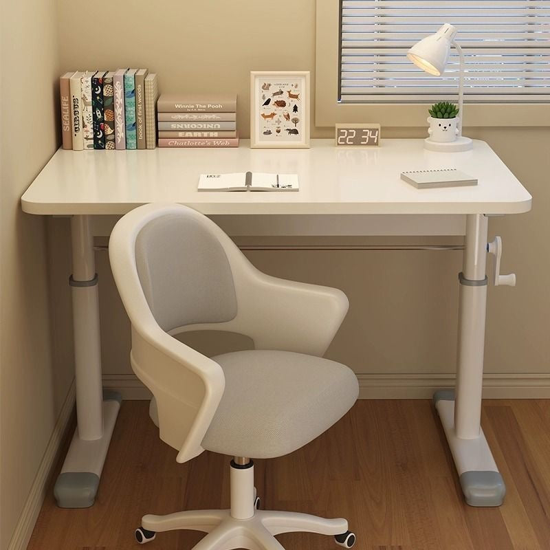 Adjustable height desk - home, bedroom, desktop, student study, writing, office table - modern minimalist simple computer desk