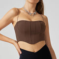 New all-in-one outwear sports intimates sleeveless sling slimming look beautiful back dance fitness women's yoga intimates with breast pads