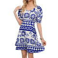 listing: new  women's fashionable and elegant printed dress