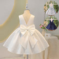 Baby dress birthday princess dress bow sweet style first birthday tutu dress  new girls' dress summer