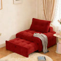 Foldable sofa bed all-in-one dual-purpose small apartment living room balcony multi-functional telescopic bed single double pull-out sofa cotton