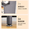 Kitchen multi-tier storage rack sideboard floor cabinet dustproof multifunctional organizer microwave oven bowl cabinet storage cabinet