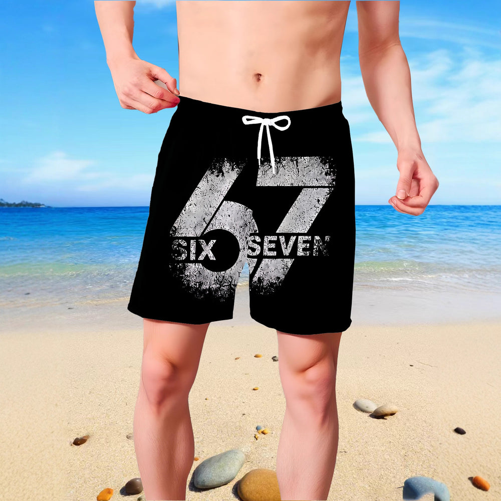 Boys' beach shorts and swim trunks for older kids, perfect for casual summer fun.