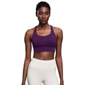 New arrival cross back yoga bra double-sided brushed nude high-strength bubble wrap push-up sports intimatesdw002