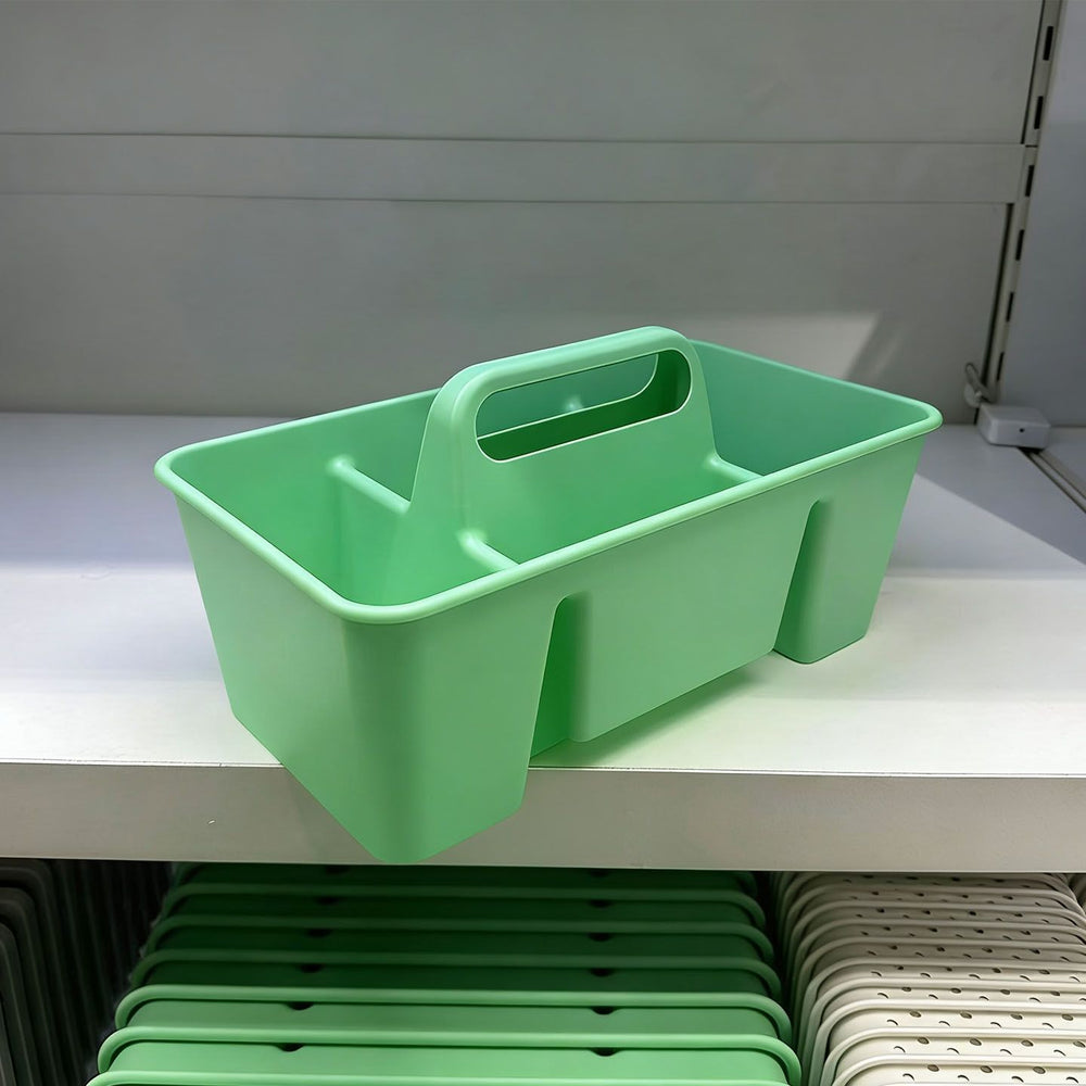 Countertop storage box, large to small tool storage grids, classification storage box, satchel box, stationery tool box