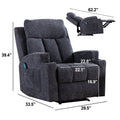 Headrest recliner living room electric rocking lazy multi-functional leisure sofa modern minimalist style massage chair