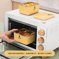 304 stainless steel lunch box - microwave safe, food-grade, airtight container for home use - perfect for fruits and meals
