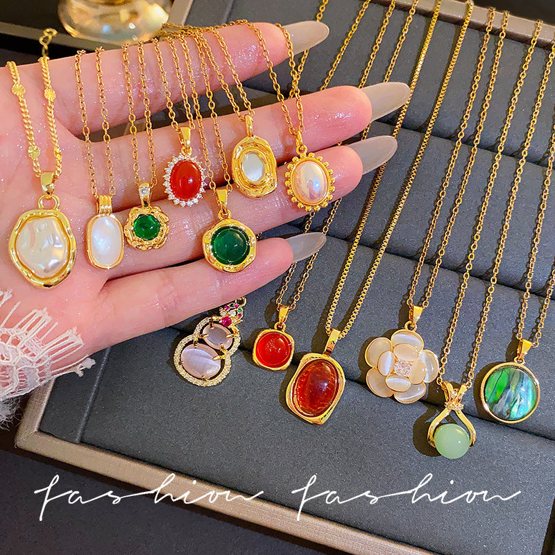 Necklace women's long new chinoiserie zen buddha pendant retro ethnic style decoration bohemia accessories sweater chain