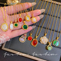 Necklace women's long new chinoiserie zen buddha pendant retro ethnic style decoration bohemia accessories sweater chain