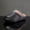Broken cocoon brown cotton mop [black]