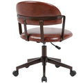 Retrocasual office chair for home study popular coffee shop adjustable rotate back chair for long sitting and not tired computer chair