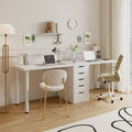 Computer desk desk casualwhitekids study table for home student writing desk double long office desk dressing table