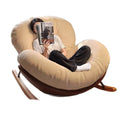 Optical valley high-definition version eggshell rocking chair recliner adult balcony for home living room casual single lazy sofa chair