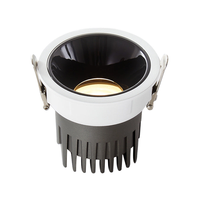 Three pine smart downlight cob dimming living room ceiling light embedded household wall washer deep anti-glare LED spotlight