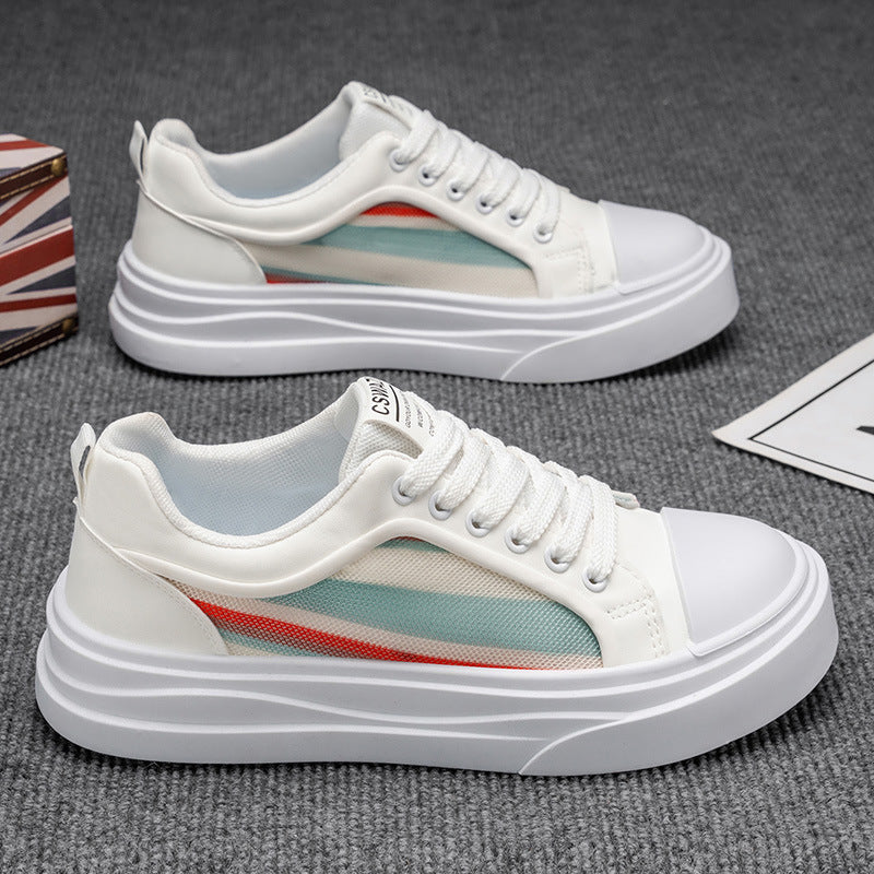 Trendy men's sneakers: new 2025 winter collection - lightweight, breathable, athletic & casual shoes. versatile lace-up design with color block accents