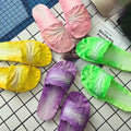 2025 summer new arrivals: super cute cabbage slippers for women - perfect for indoor and outdoor wear, creative one-strap slides, beach & seaside fun, and quirky footwear